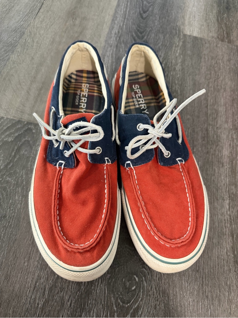 Sperry Top-Sider Bahama II Two Tone Canvas Boat Shoes
